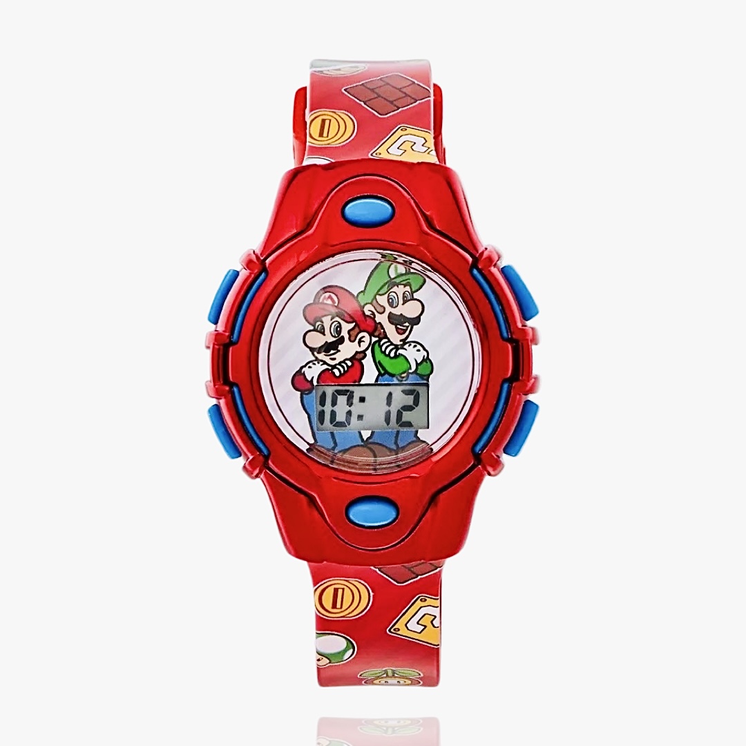 Super Mario Reloj Led - Juguettos