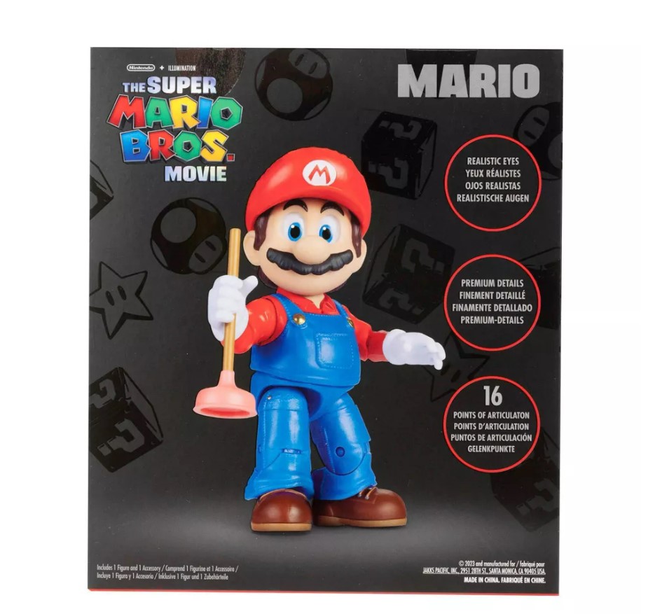  SUENOS Paquete de 3 juguetes de película de Mario, figuras de  película de Mario de 5 pulgadas de alto, juego de figuras de acción de Mario  Bros, regalos perfectos para niños. 